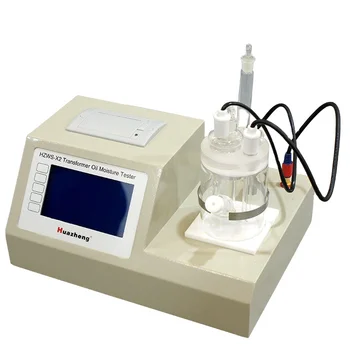 Портативный прибор для измерения влажности изоляционного масла HZWS-X2 Karl Fischer Oil Оборудование для анализа содержания воды в масле