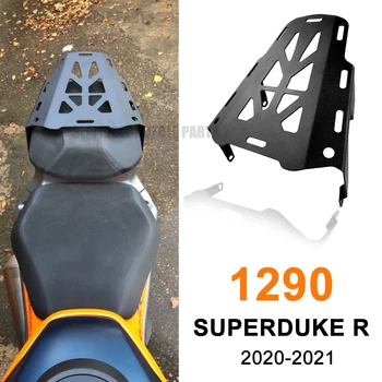 Для мотоцикла 1290 Superduke R 2020 2021 Черная алюминиевая стойка для сидений с ЧПУ, багажник для багажника сзади