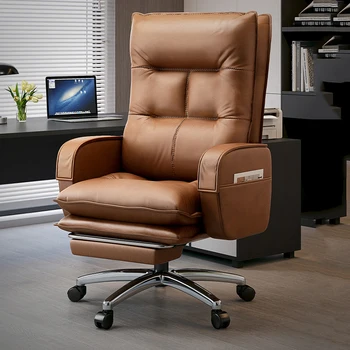 Офисное кресло для мобильного компьютера, шезлонг, эргономичный акцент, офисное кресло для конференций, кресло на колесиках, Офисная мебель класса люкс