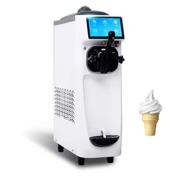 Коммерческая машина для производства мороженого Полностью Автоматическая машина для производства мягкого мороженого и йогуртового мороженого