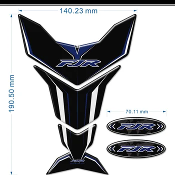 Эмблема Логотип Чехлы Для Багажника Наклейки Наклейки Для Yamaha FJR1300 FJR 1300 Защитный Обтекатель Бака 2018 2017 2019 2020 2021