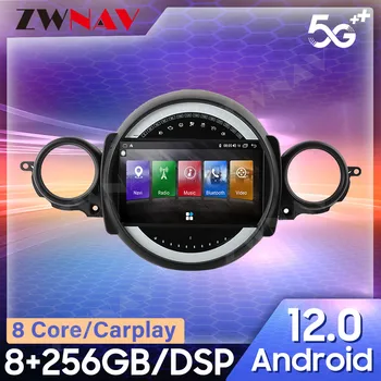 Для BMW Mini 2007-2014 CARPLAY Android 12 Автомобильный радиоприемник стереоприемник Авторадио Мультимедийный плеер GPS Навигация