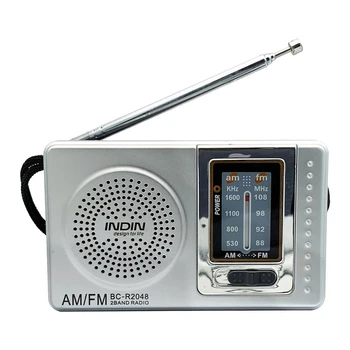 Портативное радио Карманная Телескопическая Антенна Мини Многофункциональное AM FM радио на батарейках для пожилых людей