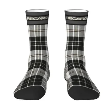 Носки в шотландскую клетку Recaros, мужские и женские теплые модные носки для экипажа