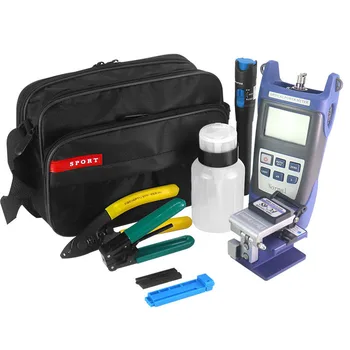Набор инструментов для холодного сращивания FTTH fiber tool kit FC-6S fiber cleaver light pen Измеритель оптической мощности