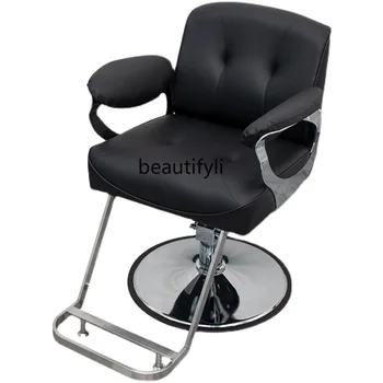Парикмахерское кресло Поворотный подъемник для парикмахерского кресла Простое Парикмахерское кресло