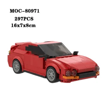 Классический MOC-80971 Строительные Блоки 8 Сетка Спортивный Автомобиль Сращивание Строительные Блоки Взрослые и Детские Развивающие Игрушки Подарок На День Рождения