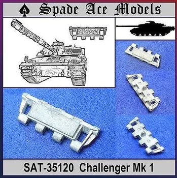 Металлические гусеницы модели Spade Ace SAT-35120 в масштабе 1/35 для British Challenger Mk1