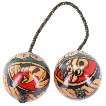 Деревянные Песочные яйца Asalato African Shakers Ритм-Перкуссионный музыкальный инструмент с песочным шариком в руках Single Aslatua
