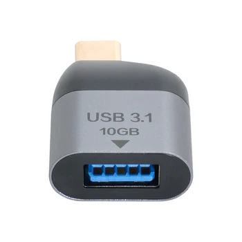 10 Гбит/с USB 3.1 Type C Мужской Хост к USB3.0 Type A Женский OTG Адаптер для Передачи Данных для Ноутбука и Телефона