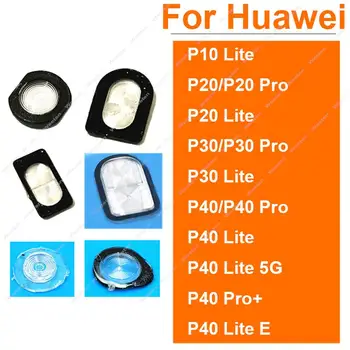 Для Huawei P10 P20 P30 P40 Pro Lite E 5G Задняя крышка фонарика Задняя камера корпус фонарика Детали держателя лампы