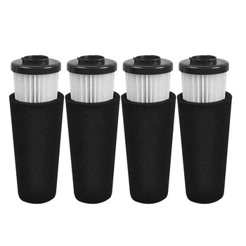 4шт запасные фильтры HEPA-фильтр пластик для моделей грязь Дьявол UD20124 F112 пылесос аксессуары