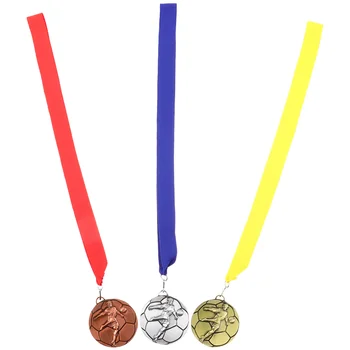 Детские призы Trophy из 3 предметов для детских соревнований по бронзе, медали для марафона из сплава