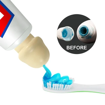 Подарок зубную пасту колпачком закрывающиеся зубная паста соковыжималка зубная паста Дозатор зубной пасты экономит забавный трюк игрушки для детей 