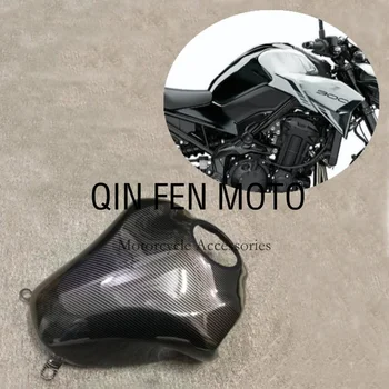 Подходит для Kawasaki Z900 Z 900 2017-2021 Краска из углеродного волокна Крышка топливного бака мотоцикла Обтекатель