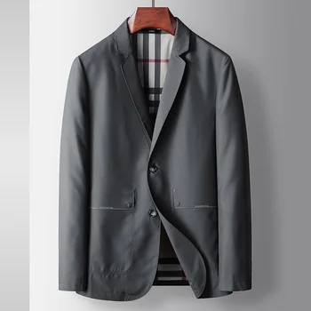 Lin3383-Деловой пиджак из дышащего эластичного бесшовного материала 