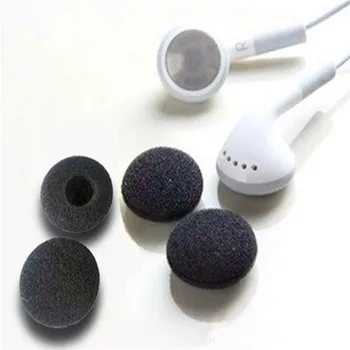 30шт 18-миллиметровые мягкие поролоновые накладки для наушников, вкладыши, губчатые чехлы для наушников, сменная подушка для большинства наушников MP3 MP4