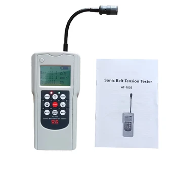 Цифровой тестер натяжения ремня AT-180S Диапазон измерения 10 Гц-680 Гц акустический тензиометр для измерения натяжения приводного ремня