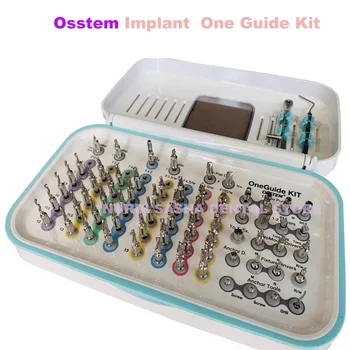 Инструмент для подтяжки давления воды Osstem Стоматологический Osstem One Guide Kit Конический Набор Инструментов для хирургии зубных имплантатов Sinus Lift Kit