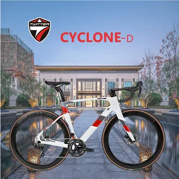 TWITTER CYCLONE Rival-22S T900c дорожные велосипеды из углеродного волокна 700c гидравлический дисковый тормоз XC class для гонок по пересеченной местности на велосипеде с гравийным покрытием