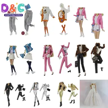 1 Комплект костюмной кукольной одежды, платье, модная юбка, вечернее платье для куклы 30 см, аксессуары для куклы 1/6 BJD, подарок для девочки, детская игрушка