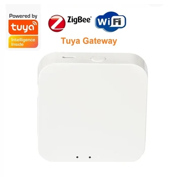 Tuya ZigBee Hub Поддержка шлюза TUYA Gateway/хаб/Мостовой шлюз Smartlife Работа с Alexa Google Home ZigBee Gateway Умный дом