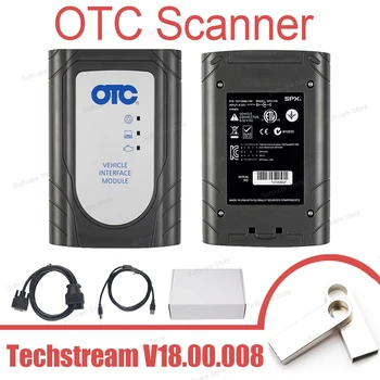 Внебиржевой сканер Techstream V18.00.008 Для Toyota GTS OBD Scanner Tool Поддерживает Автомобили До 2020 года с перепрограммированным Профессиональным Глобальным VIM
