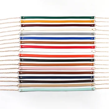 Сумка на цепочке Модная сумка на ремне Аксессуары для сумок Металлическая цепочка с разноцветным соединением Прочная многофункциональная ультратонкая