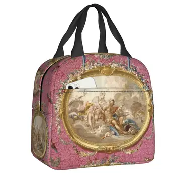 Изготовленная на заказ Викторианская сумка для ланча Angel, женская теплая сумка-холодильник, изолированный ланч-бокс для детей, Школа, Работа, Еда, сумки для пикника