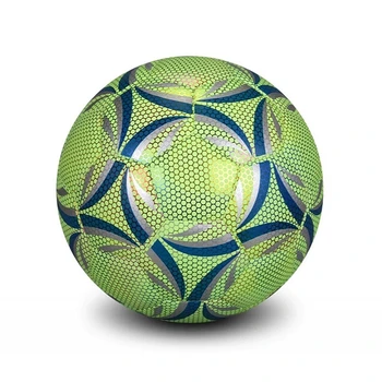 Светящийся Футбольный мяч 4-го размера Детский футбольный мяч 4-го размера Ослепительно Светится В темноте Тренировочный И игровой Мяч Длительной яркости