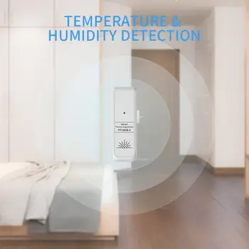 Высокоточный Измеритель температуры и влажности Tuya Smart Life для Умного Дома 2023 Новая Метеостанция Smart App Control