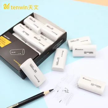 Резиновый ластик для карандашей Tenwin 6B, мягкий эскиз, профессиональный ластик, студенческая живопись, канцелярские принадлежности для письма, школьные художественные принадлежности
