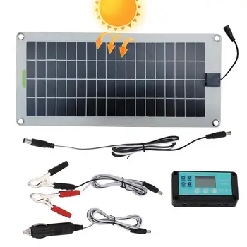 Профессиональное солнечное автомобильное зарядное устройство Портативное Автоматическое Водонепроницаемое Солнечное зарядное устройство для телефона Прочное автомобильное зарядное устройство для солнечных батарей