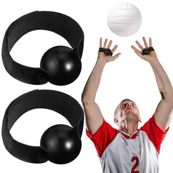 Тренировочный пояс для волейбола с управлением пальцами Футбольный тренировочный инструмент Повышает точность и маневренность благодаря регулируемому захвату мяча