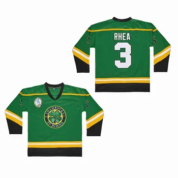 Хоккейная Майка St John's Shamrocks Ретро 3 # Рея Трикотажные Изделия Швейная Вышивка Спортивная Одежда На Открытом Воздухе 1917 Зеленый Черный Белый 2023 Новый