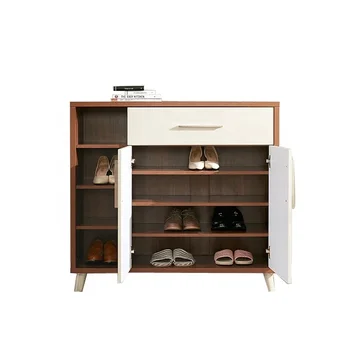 Шкаф для хранения обуви, деревянная подставка для ботинок, органайзер-стойка