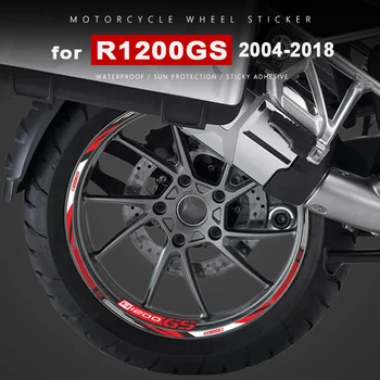 Наклейки на колеса мотоциклов Водонепроницаемые для BMW R1200GS LC R 1200 GS R1200 GS 1200GS Аксессуары 2004-2018 2008 2009 2010 Наклейка на обод
