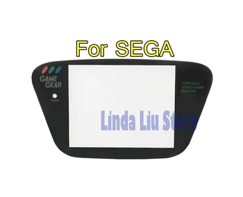 1шт Пластиковая Сменная Крышка Экрана Объектива для Sega Game Gear черный Для консоли SEGA GG Gamegear