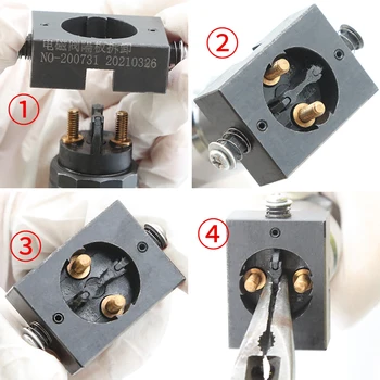 Электромагнитный клапан форсунки CRIN CRDI 120 Изолированная плата Снять Инструмент для ремонта Видео Руководство