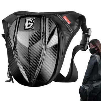 Мотоциклетная набедренная сумка, набедренная сумка, водонепроницаемая поясная сумка с застежкой-молнией, расширяемая поясная сумка большой емкости, сумка с несколькими карманами