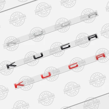 Авто Металл для Ford Kuga Эмблема Стайлинга Автомобилей 3D Значок Надписи Наклейки Аксессуары для Наклеек на Багажник