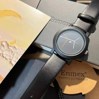Креативный дизайн Enmex feel twig concept кварцевые часы простые абстрактные дизайнерские часы классный подарок к празднику