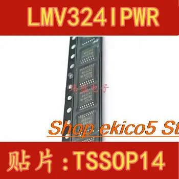 10 оригинальных запасных частей LMV324IPWR MV324I TSSOP14
