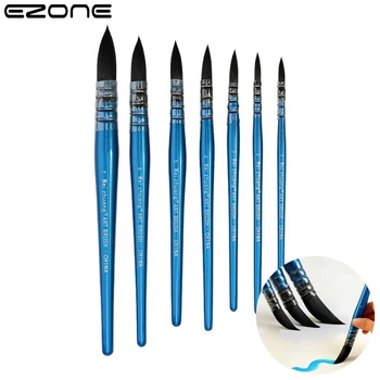 Профессиональный набор для рисования EZONE Art Painting Ручка-швабра Беличья шерсть, ручная акварельная ручка, имитация волос для взрослых, Инструменты для рисования студентов