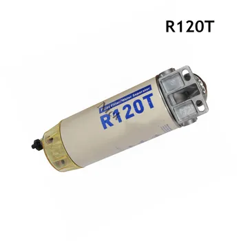 Топливный фильтр R120T Racor 4120R10 Топливный фильтр (10 Микрон/Прозрачная чаша) Для подвесного мотора RAC-4120R10 Фильтр для разделения топливной воды