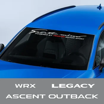 Наклейка на заднее лобовое стекло автомобиля, авто Декор, Аксессуары своими руками для Subaru Ascent BRZ Forester Legacy Outback WRX XV