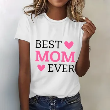 Футболка “Лучшая мама на свете“ для мамы, футболка на день матери, топы на День матери 2023, подарок на День матери для мамы