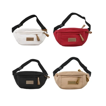Функциональная женская сумка-нагрудник E74B с просторным внутренним регулируемым ремнем, идеально подходящая для любителей моды