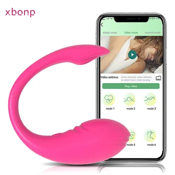 Беспроводной Bluetooth приложение дистанционного управления яйцо вибратор женский клитор стимулятор точки G массажер секс-игрушки для взрослых женщин штанишек