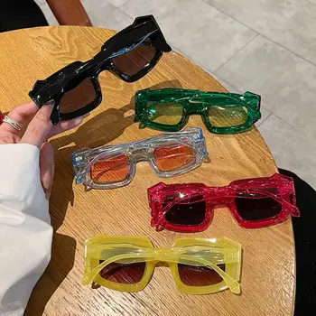 Модные Солнцезащитные Очки Polygon UV400 Protection С Квадратными Солнцезащитными Очками В Футуристической Оправе Для Мужчин И Женщин